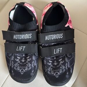 Used 1X, Limited Edition Samurai, Cherry Blossom Notorious Lifts, Size 39